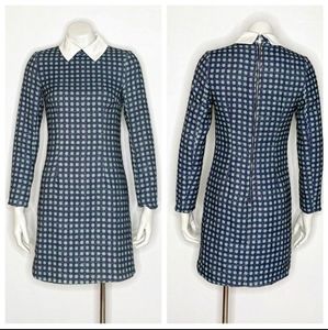 Victoria Beckham checkered dress